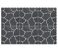 Plastica ad Incastro Patio & Piastra Mattonelle, 6 Confezione - GH683