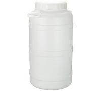 Plastica Adriatica 727650 Fusto Bocca Larga In Polietilene Rinforzato Bianco Lt 50