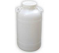 Fusto bocca larga 25 lt in HDPE 280x280x550 mm certificato per uso alimentare