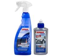 Plastica Cura Xtreme Pneumatici + Pulitore Plastica Sonax 750 ML + Kunststoffgel