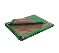 Tecplast Plastica da Esterni Impermeabile, 250 g/m², telone 3 x 5 m da Tetto, per Costruzioni. Bache