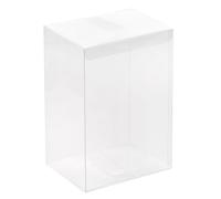 Plastica Dettaglio Scatole 102x152x202mm Scatola con Protezione Pellicola 3pz