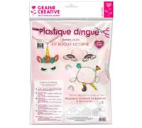Plastica Dingue Kit Unicorno, 540245, Multicolore