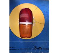 Plastica Fanale Fanalino Posteriore Fiat 600 Prima Serie. FT179