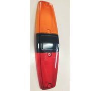 PLASTICA FANALE POSTERIORE FORD TRANSIT MK1 1965>1978 TRASPARENTE GEMMA STOP