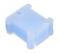 Plastica Filo Bobine,300pz Filo Carte Croce Cotone,Blu