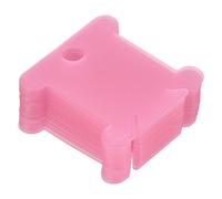 Plastica Filo Bobine,300pz Filo Carte Croce Cotone,Rosa