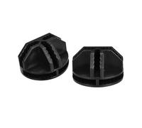 Plastica Filo Cubo Connettori,36x23mm Mezzo Griglia Fibbia Fermaglio,Nero,40pz