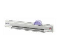 PLASTICA GBC ClickMan - rilegatrice manuale, colore grigio e bianco, 145 fogli