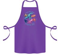Plastica Gratis Ambiente Cambiamento Octopus Oceano Pesci Cotone Grembiule 100%