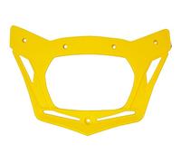 PLASTICA INFERIORE MASCHERINA V-FACE GIALLO