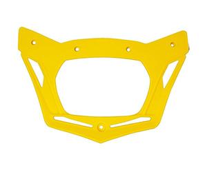 PLASTICA INFERIORE MASCHERINA V-FACE GIALLO