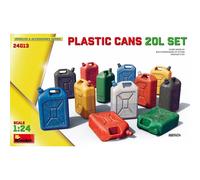 Plastica Lattine 20l Setmaquette Set MiniArt 24013 1:24 Modellino