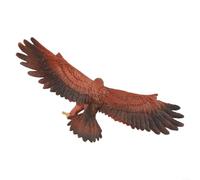 Plastica marrone per aquila figura 15x5.5x7cm Decor plastica marrone