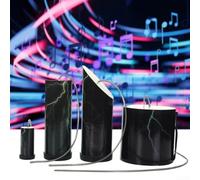 Plastica Metallo Thunder Drum Maker Prestazioni affidabili per esplorare suoni e musica giocosamente (diametro 15 cm)