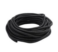 Plastica nera 6.5mmx10mm tubi ondulati flessibili tubo flessibile per tubo 16m