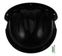 Plastica Nera Copertura Antipioggia per Telecamera Esterna | Forma Unica, Aiuta la Chiarezza Dell'immagine, per Ville e Pareti Esterne, Adatta a Ptz