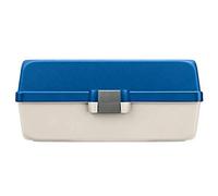 Plastica Panaro 118585, Valigetta Pesca Unisex Adulto, Bianco/Blu, 335 x 153 x 148 mm