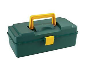 Plastica Panaro 141P.122 Valigetta, Verde, 320 x 160 x 120