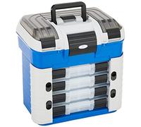 Plastica Panaro Cassetta Pesca 502, per Trasportare, Proteggere e Organizzare l'Attrezzatura, Blu, Dimensioni Esterne 420 x 303 x 400 mm