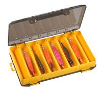Plastica Panaro Scatola Pesca 184, per Trasportare, Proteggere e Organizzare Le tue Esche Artificiali, Giallo, Dimensioni Esterne 275 x 185 x H48 mm