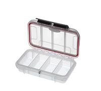 Plastica Panaro Valigetta Pesca MAX001T, per Trasportare, Proteggere e Organizzare l'Attrezzatura, Trasparente, Dimensioni Esterne 175 x 115 x H47