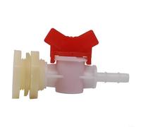 Plastica per abbeveratoio per conigli con beccuccio a doppia molla per allevamento per conigli, offre una circolazione continua dell'acqua dolce e un sistema di montaggio affidabile (set da 12 pezzi)