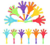 Plastica Piccoli Battimani da Festa per Tifo 50 Pezzi | Accessori Rumorosi per Eventi, Effetto Vivace, Adatti a Capodanno e Celebrazioni, Confezione da Cinquanta