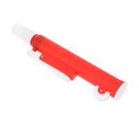 Plastica Pipettatore Manuale da Laboratorio Rosso 2ml | Riempimento Preciso e Scarico Rapido, Uso una Sola Mano, per Pipette di Vetro o Plastica