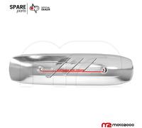 PLASTICA PROTEZIONE MARMITTA CROMATA PARACALORE YAMAHA T-MAX TMAX 500 2001-2007