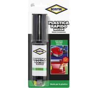 Plastica Rapido Mixer, Colla Bicomponente Adatta Alle Plastiche, Beige, 24Ml