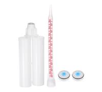 Plastica Resina Miscelatore Doppio Colla Cartuccia per 200ml 1:1 AB