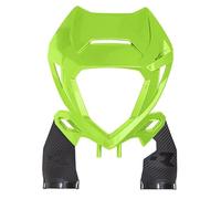 PLASTICA RICAMBIO FARO ANTERIORE C/PROTEZIONE PIASTRA GIALLO FLUO BETA RR 20-..
