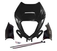 PLASTICA RICAMBIO FARO ANTERIORE C/PROTEZIONE PIASTRA NERO BETA RR 20-..