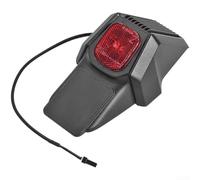 Plastica rossa posteriore per parafango per zt3 PRO Quick Install Design | LED integrato ad alta luminosità, per la massima visibilità in condizioni di scarsa illuminazione, struttura in plastica