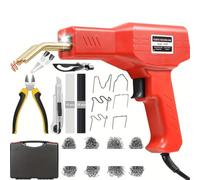 Plastica Saldatrice 200-220W Graffette a caldo, saldatrice per plastica 3 in 1 Pistola per saldatura Riparazione paraurti auto Fissaggio superfici in plastica(220W Style 2)