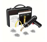 Plastica Saldatrice Kit di riparazione paraurti per macchina saldatrice di plastica ricaricabile con pinzatrice a caldo da 200 W
