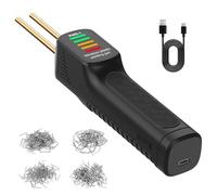 Plastica Saldatrice Saldatrice per plastica da 300 W, 200 pezzi, pinzatrice a caldo, saldatrice per PVC, pistola termica, kit per saldatura di plastica
