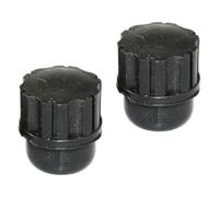 Plastica Tappo per Sassofono Soprano Nero, 2 Pezzi | Accessorio Portatile per Manutenzione e Custodia, Protegge le Chiavi Acute, Tiene fuori Polvere