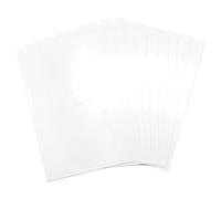 Plastica termoretraibile Sizzix Surfaces, 8 1/2" x 11", bianca, 10 fogli