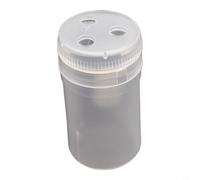 Plastica trasparente canna da pesca Pot M Size | Design anti-fuoriuscita, posizione di spedizione sicura, previene lo spreco di esche, ideale per l'alimentazione del pellet