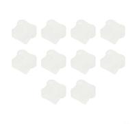 Plastica trasparente No Mar Tip per finitura chiodatrice confezione da 6 | Compatibile con DCN680B, BCN680D1, previene danni su legni costosi, plastica, confezione da 6 o 10