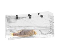 Plasticc Bags - Sacchetti sigillabili per il trasporto dei pesci, , pesci trasparenti, in plastica trasparente per trasporto tropicale e a tenuta stagna, ideali per marine, koi, oro, A, Refer to