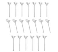 Plasticc Golf Ball Tees | da golf Tee da uomo | 20X Golf Driving Tees | Attrezzatura da allenamento costante lungo strumento di pratica, migliora la precisione dello swing e la distanza