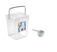 PlasticForte Contenitore 5 Litri Con Coperchiò Per Detergente Detersivi Polvere Per Lavatrice Capsule Pastiglie per Lavastoviglie Porta Molette Storage Box (1)