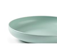 PlasticForte Servizio da 12 Piatti Stilo 20 cm, (4 verde, 4 Rosa, 4 Tortora)