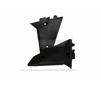 Plastiche Carene di ricambio convogliatori radiatore Nero Polisport Husqvarna Tc