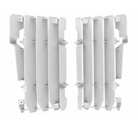 Plastiche Carene griglie radiatore Bianco Polisport Beta Rr 350-300-390-430-480-