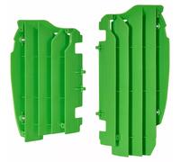 POLISPORT 8456000002 - Set di griglie per radiatore in polipropilene resistente e durevole senza hardware compatibile con le moto Kawasaki in colore verde