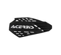 PLASTICHE DI RICAMBIO HAND LINEAR VENTED ACERBIS NERO/BIANCO